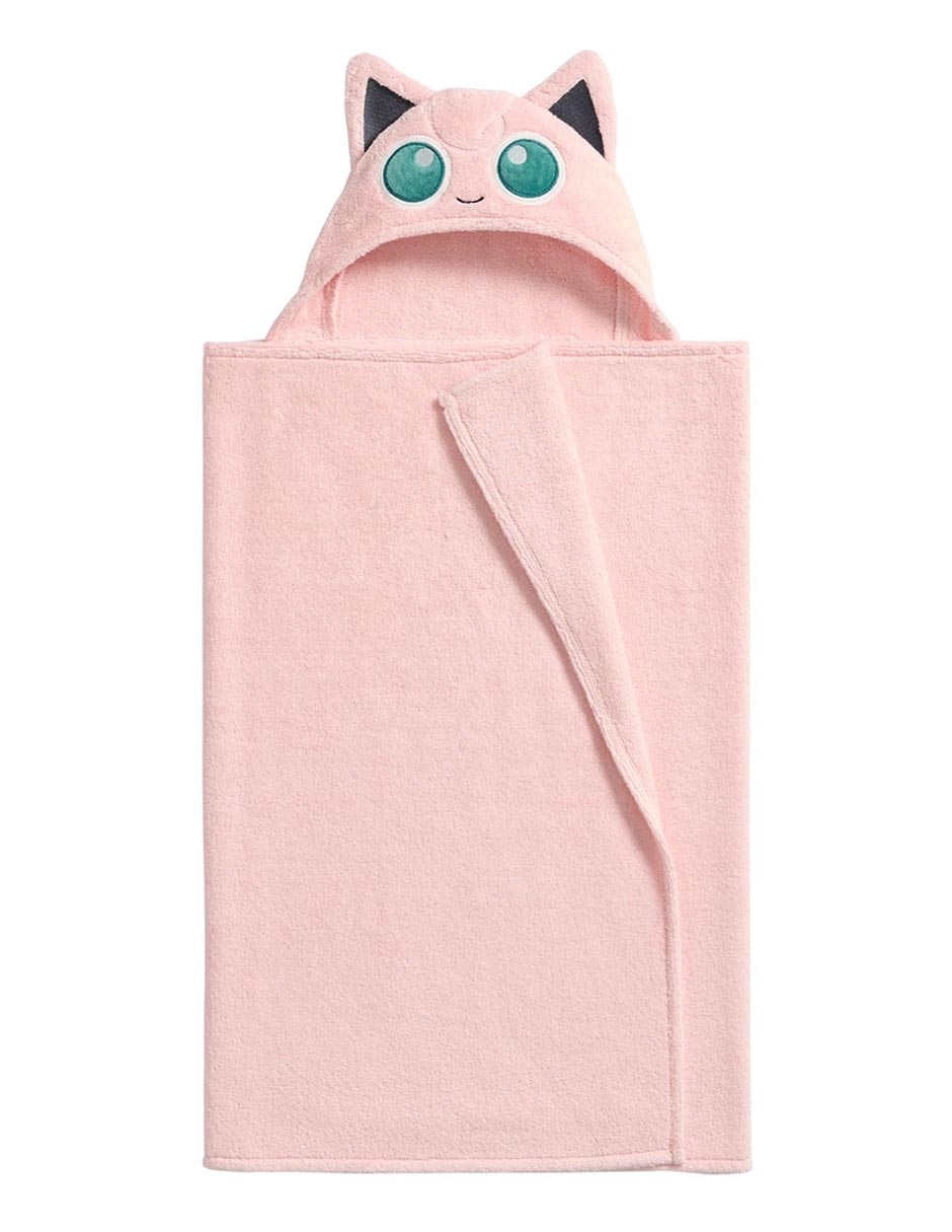 Toalla con gorro Pokémon Jigglypuff de algodón infantil Toalla con gorro Pokémon Jigglypuff de algodón infantil