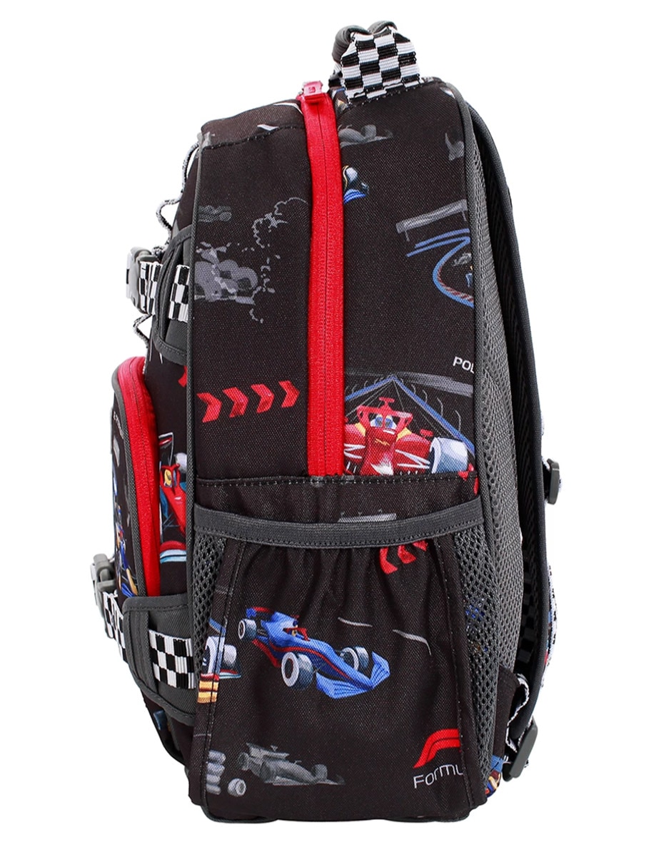 Mochila escolar Formula 1 para niño