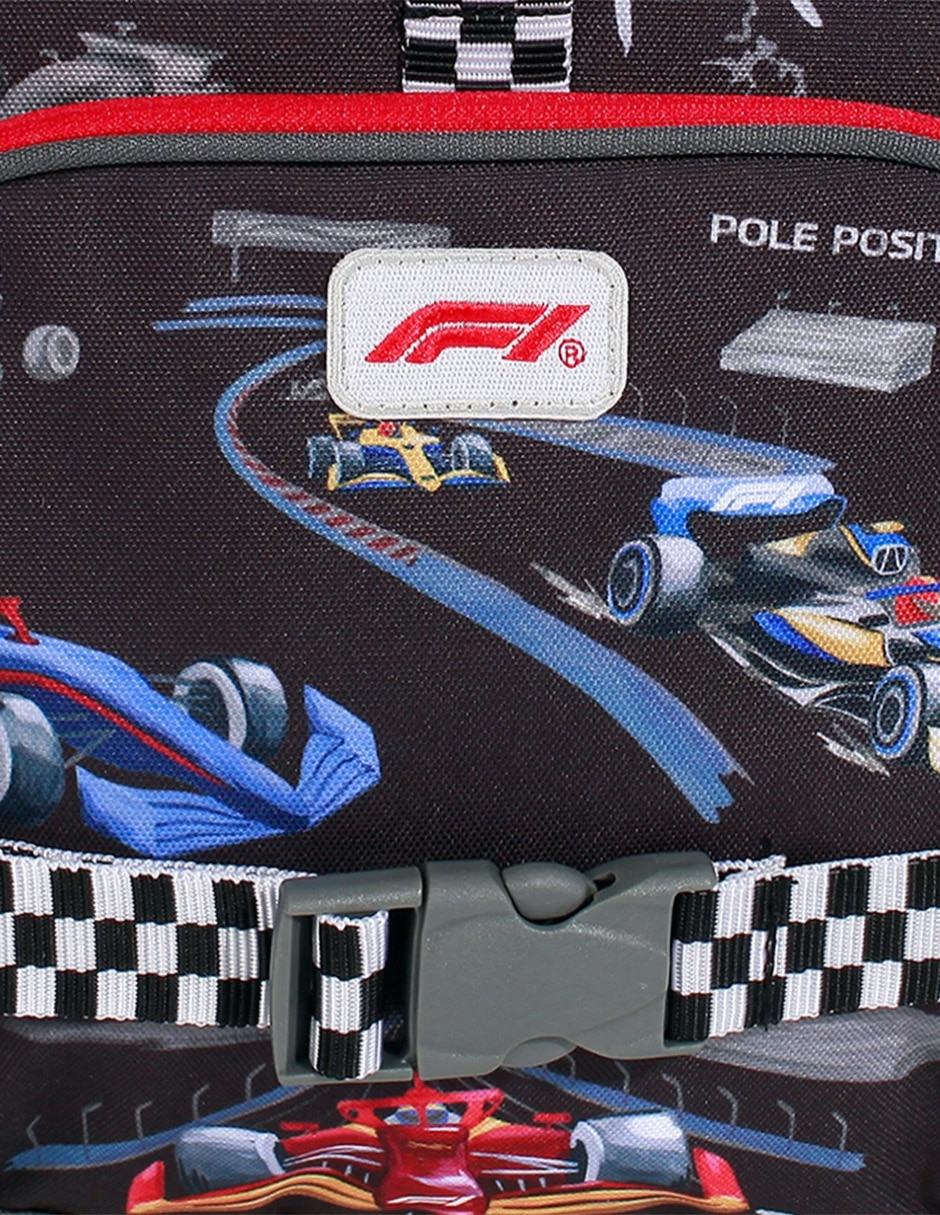 Mochila escolar Formula 1 para niño 5