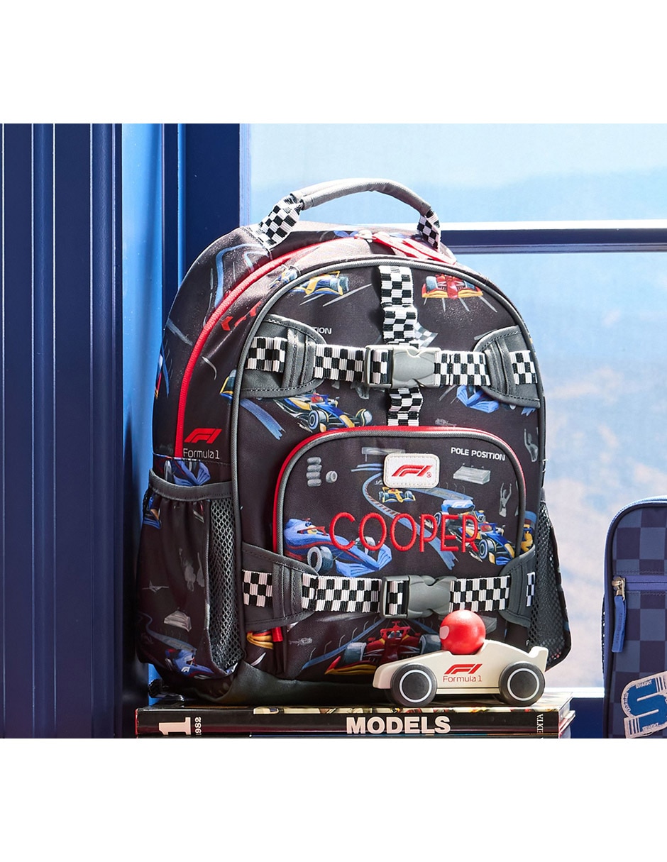 Mochila escolar Formula 1 para niño 7