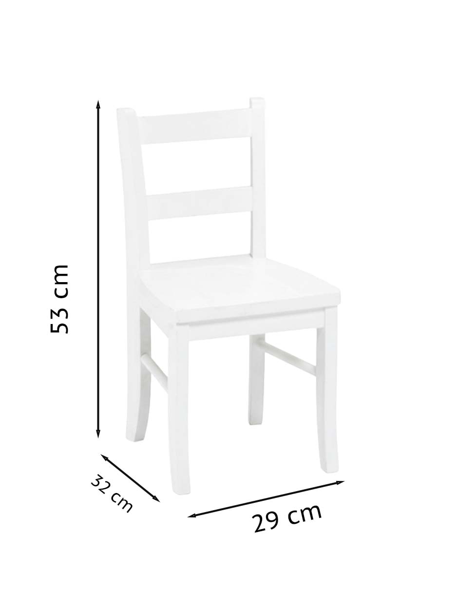 Silla My First Play Chair de madera roble 4