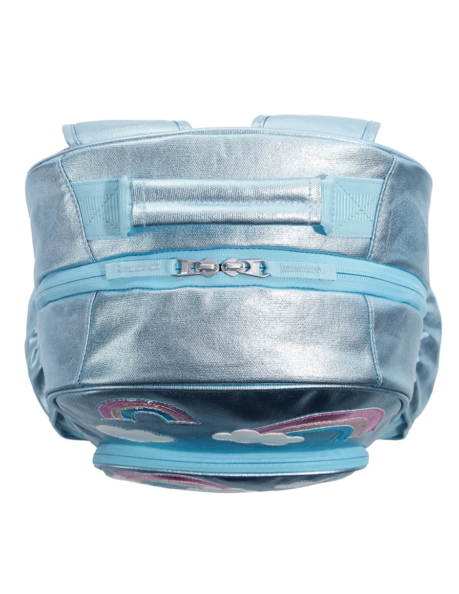 Mochila escolar Metallic Rainbows para niña 4