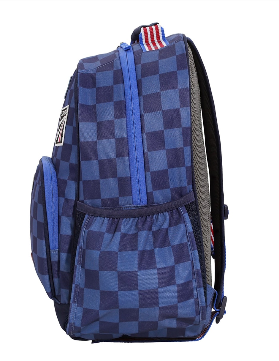 Mochila escolar Formula 1 impermeable para niño