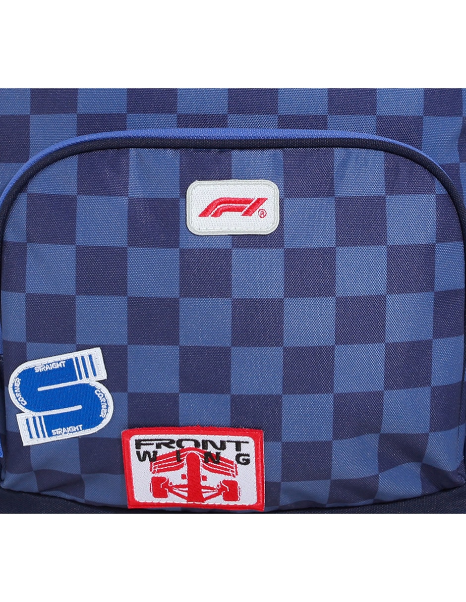Mochila escolar Formula 1 impermeable para niño 5