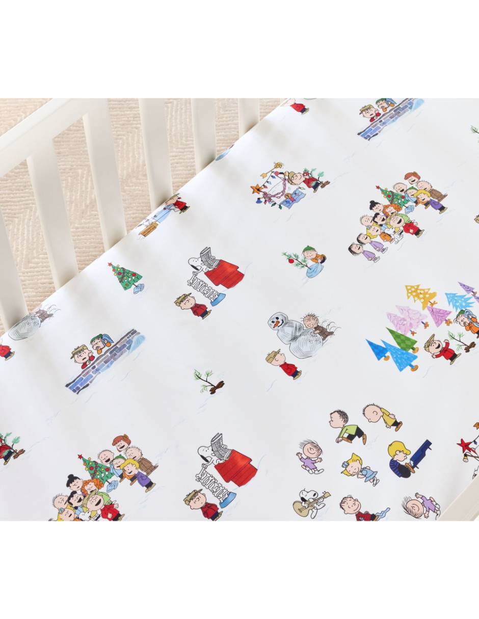 Sábana para cajón de algodón 200 hilos Peanuts Charlie Brown 2