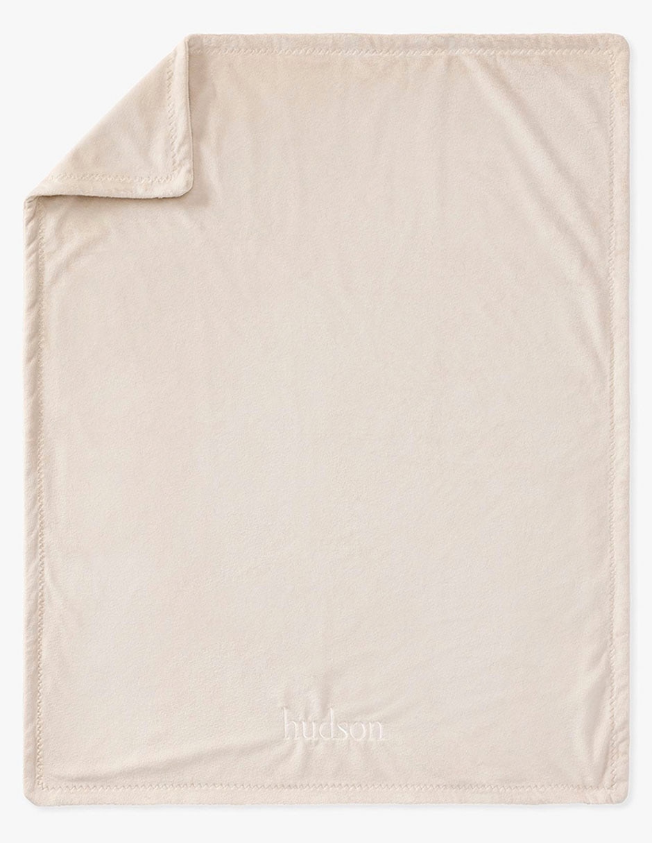 Cobija de tejido suave Chamois Baby Blank para bebé