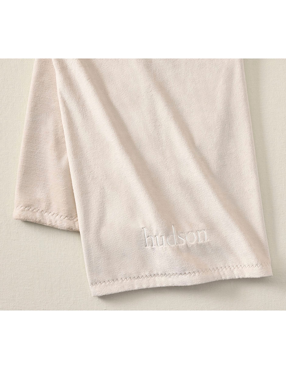 Cobija de tejido suave Chamois Baby Blank para bebé