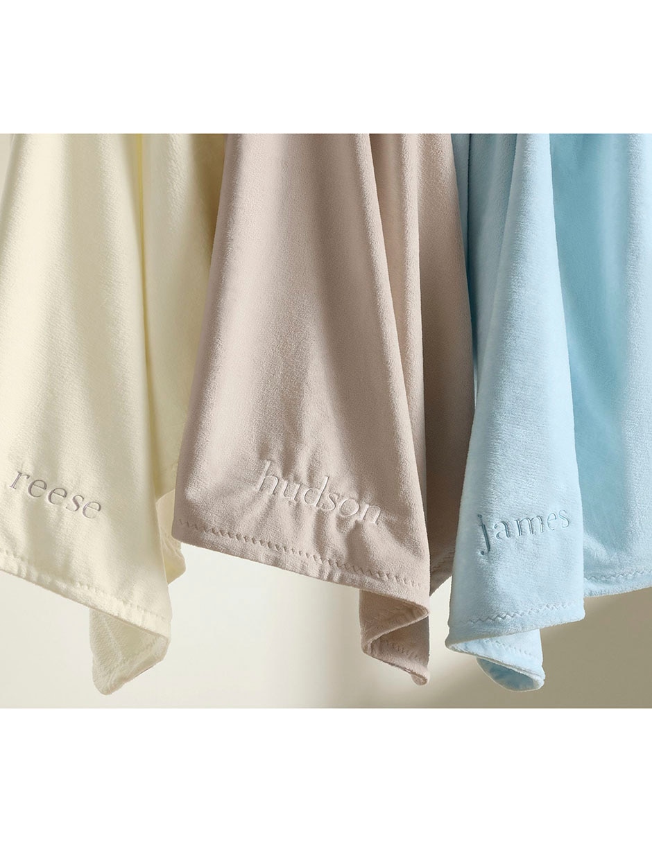 Cobija de tejido suave Chamois Baby Blank para bebé