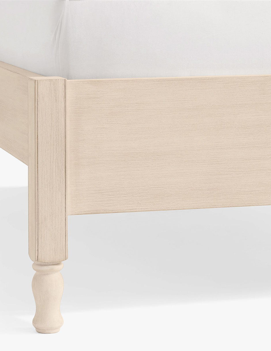 Cama Juliette de madera individual 3