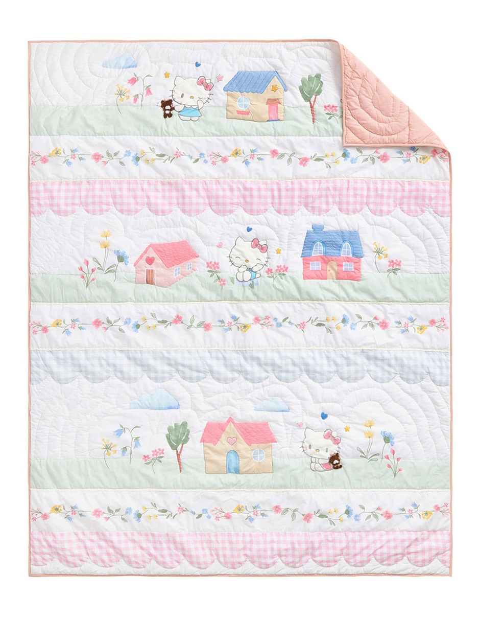 Colcha Hello Kitty House