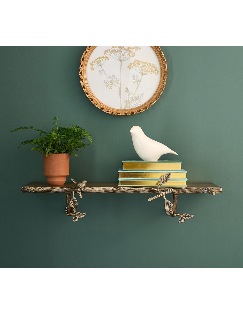 Repisa armable Sculpted Bird de aluminio
