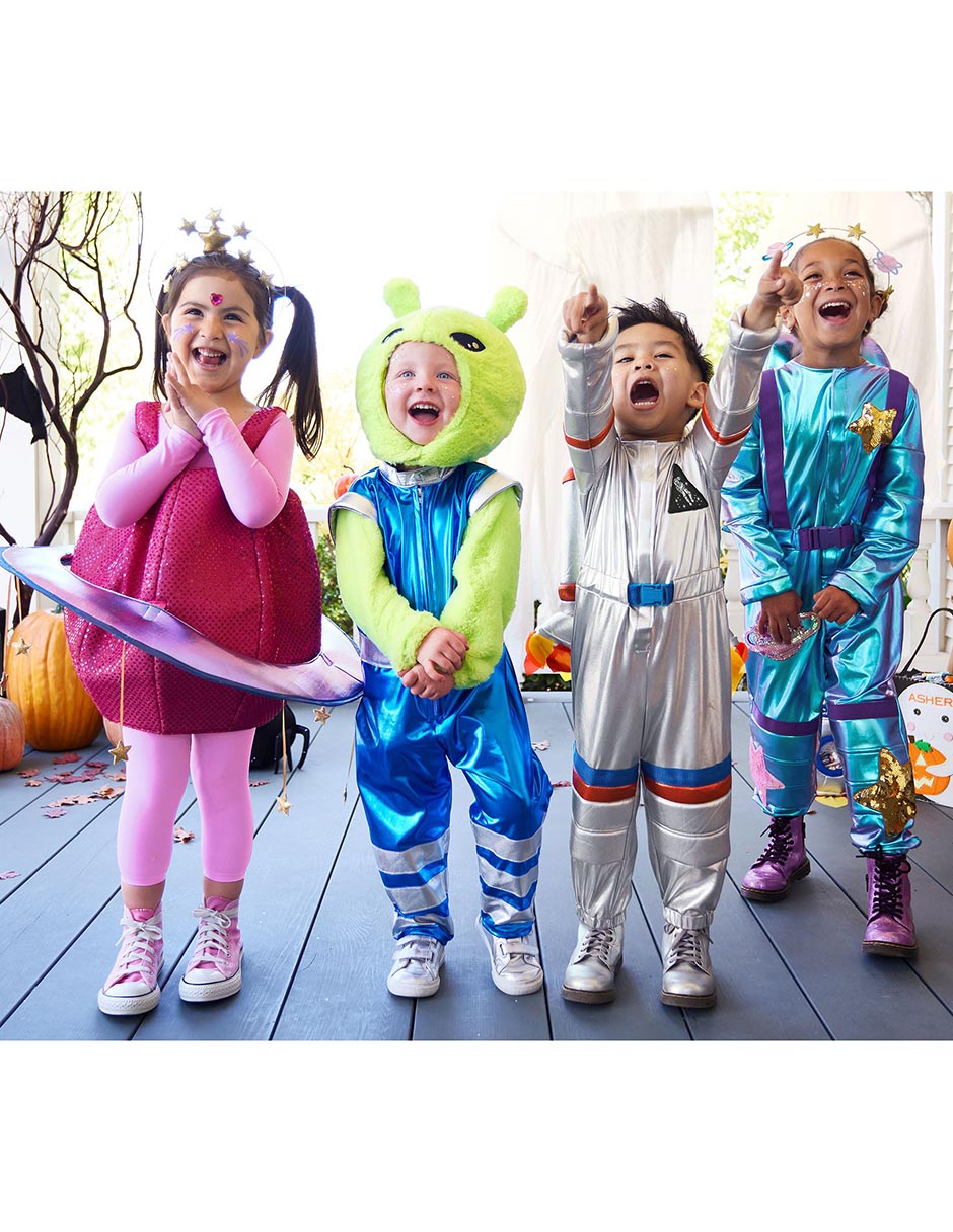Disfraz Cosmic Sparkle de astronauta halloween para niña 11