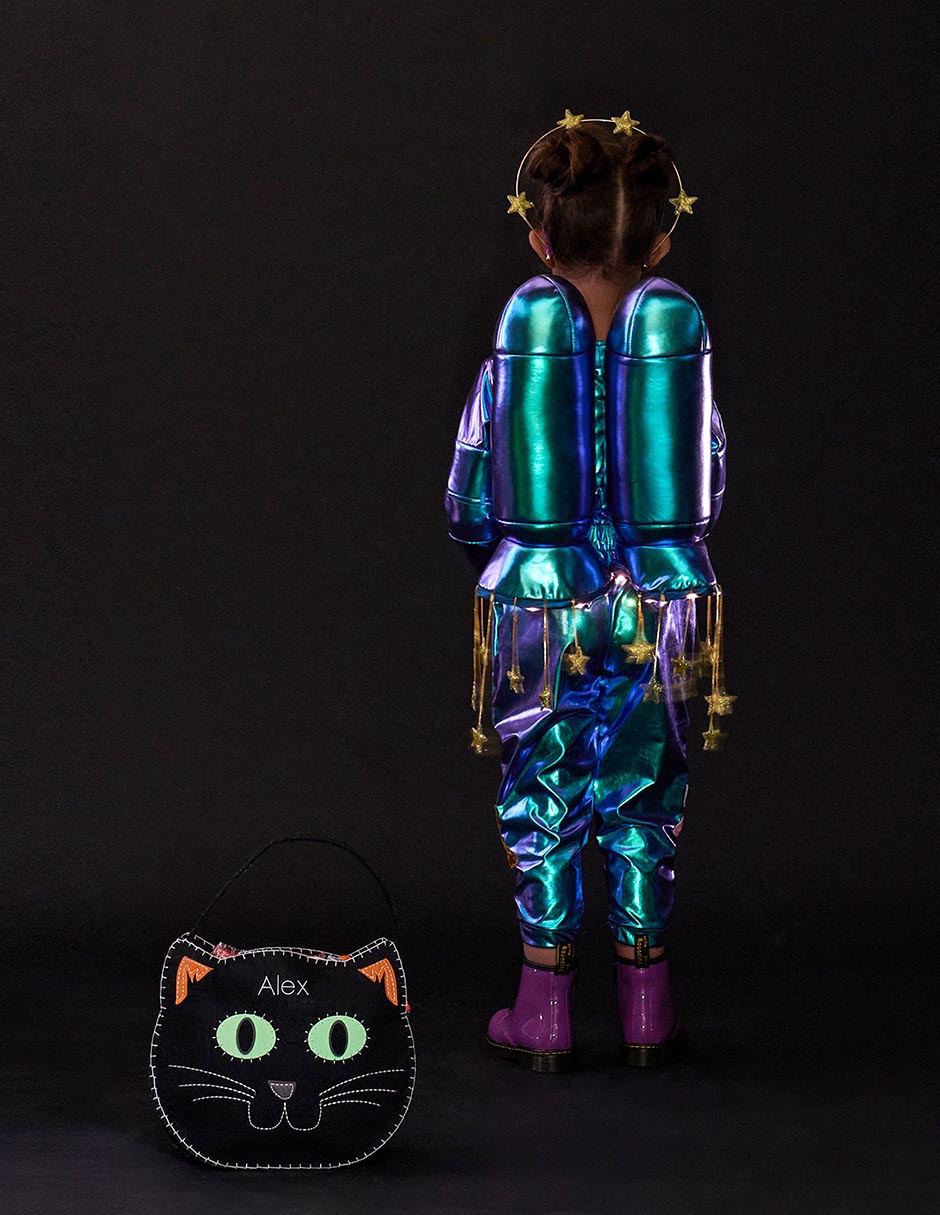 Disfraz Cosmic Sparkle de astronauta halloween para niña 12