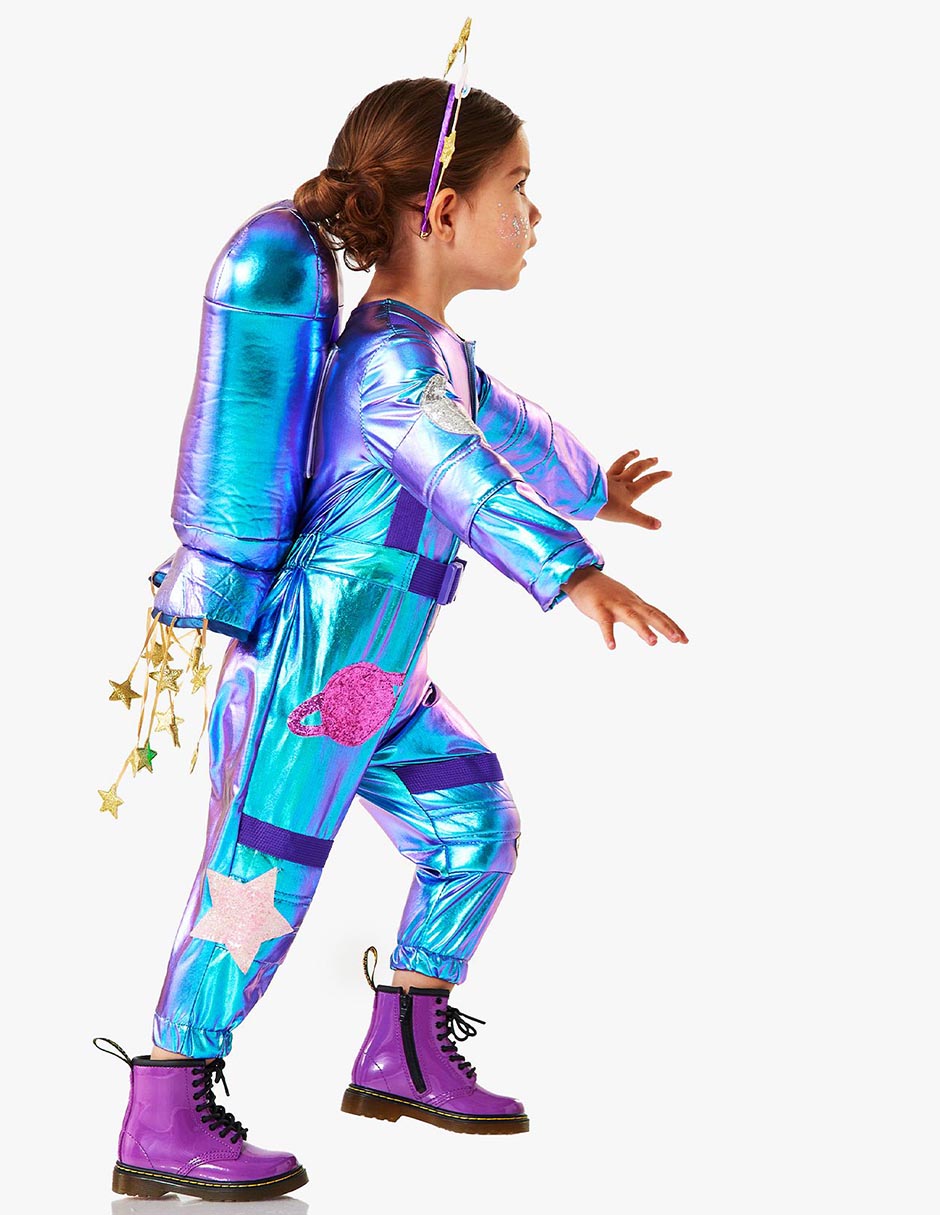 Disfraz Cosmic Sparkle de astronauta halloween para niña 15