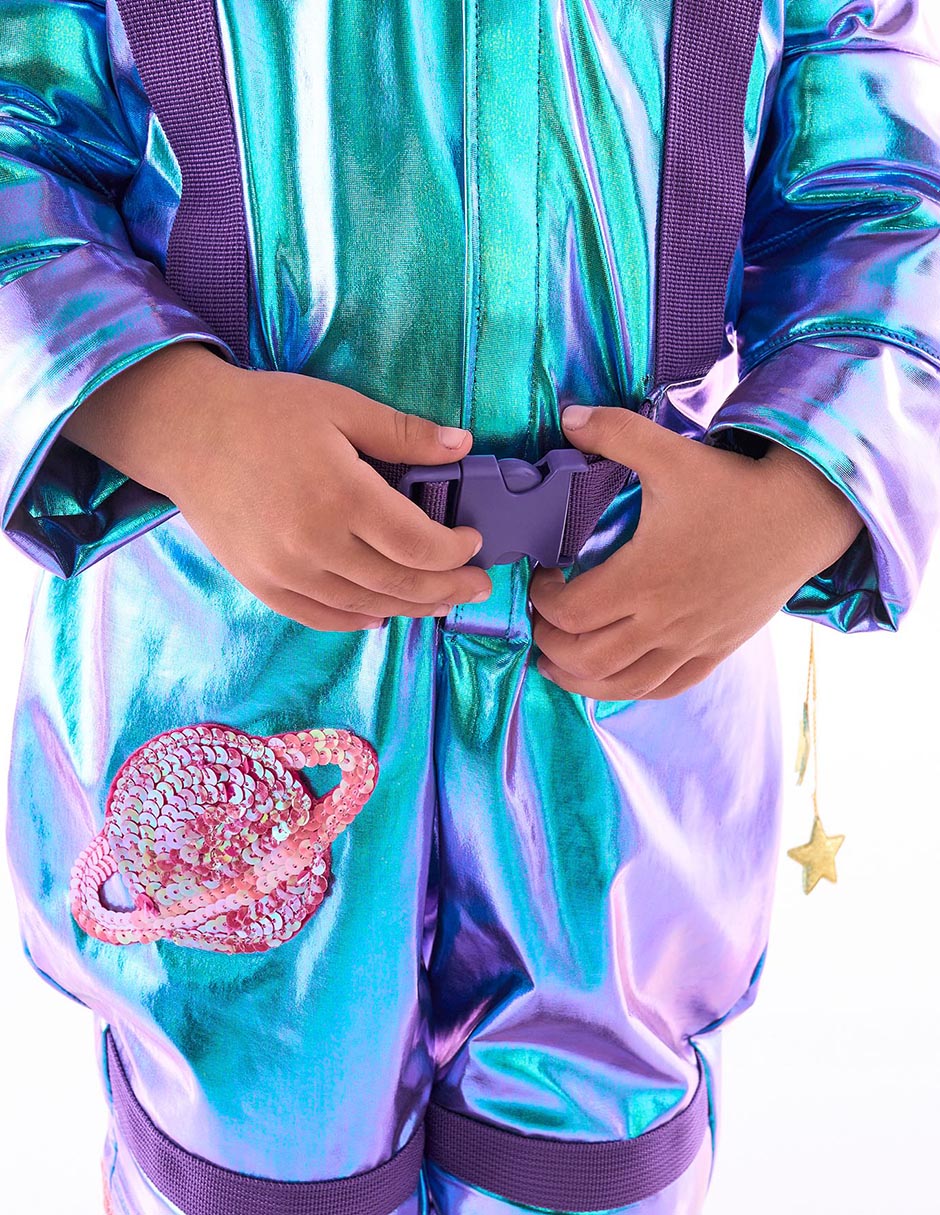 Disfraz Cosmic Sparkle de astronauta halloween para niña 19