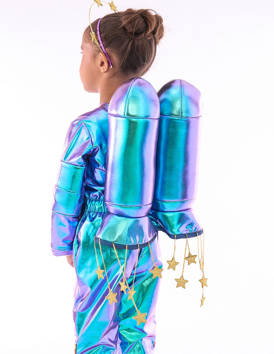 Disfraz Cosmic Sparkle de astronauta halloween para niña 21