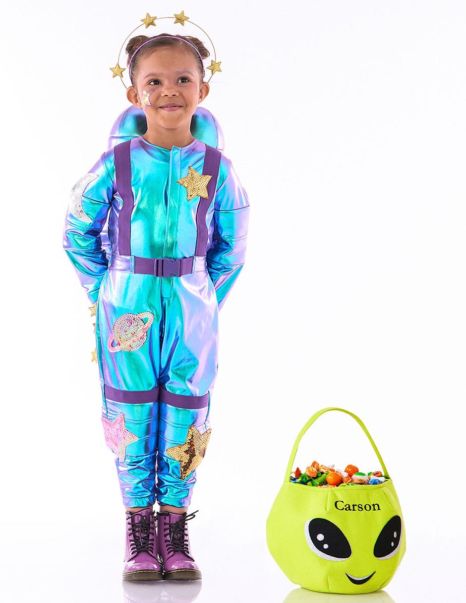 Disfraz Cosmic Sparkle de astronauta halloween para niña