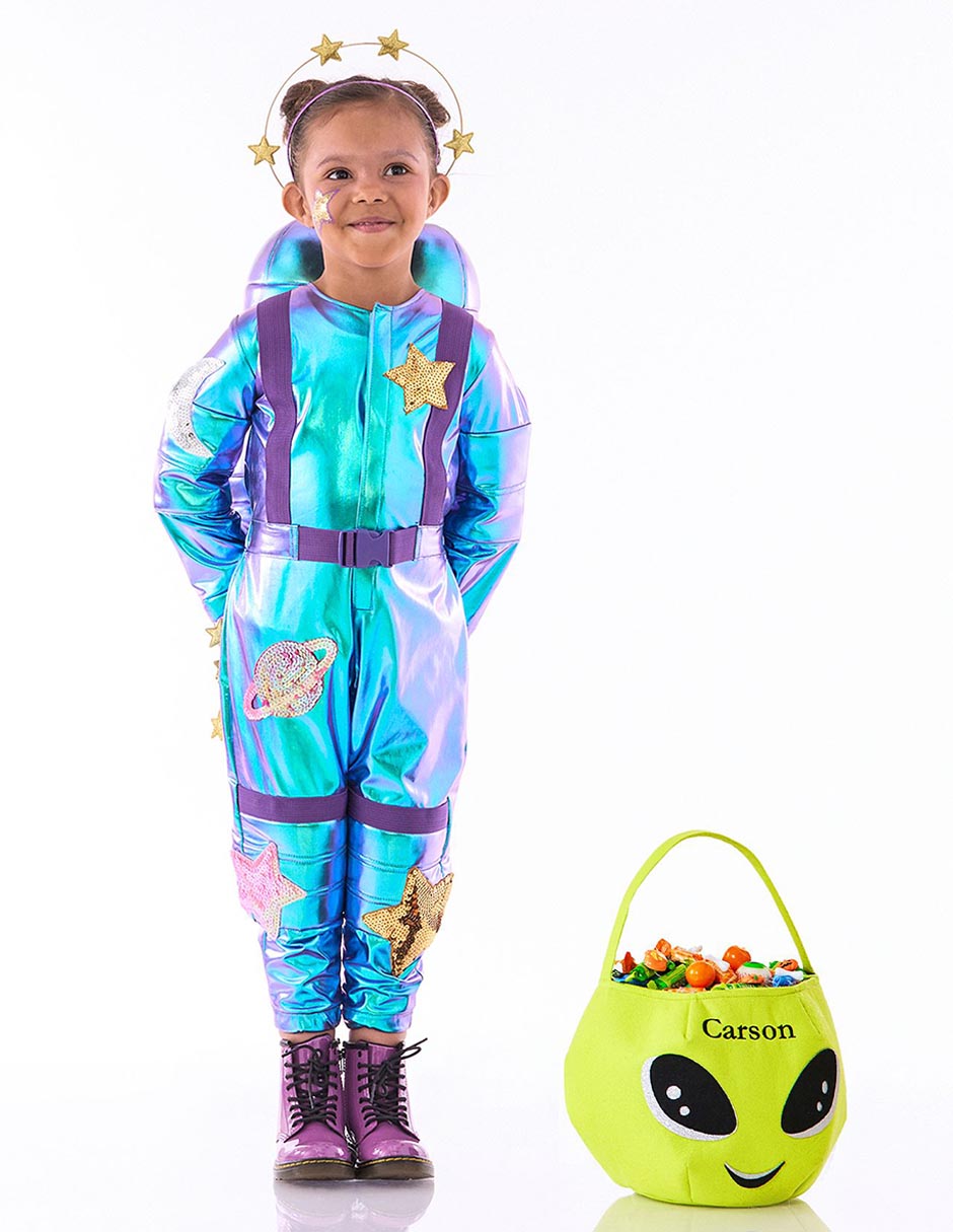 Disfraz Cosmic Sparkle de astronauta halloween para niña