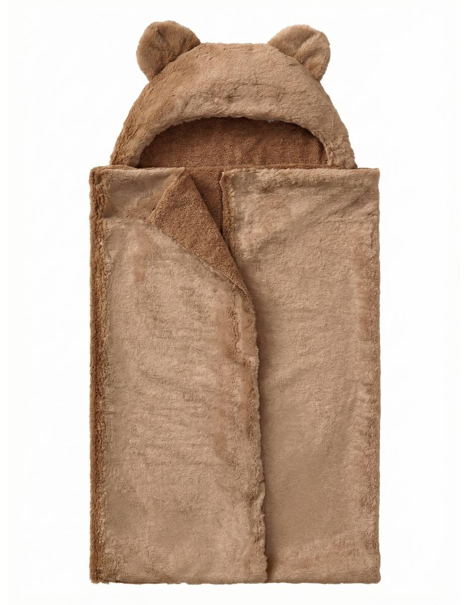 Toalla con gorro Teddy Bear
