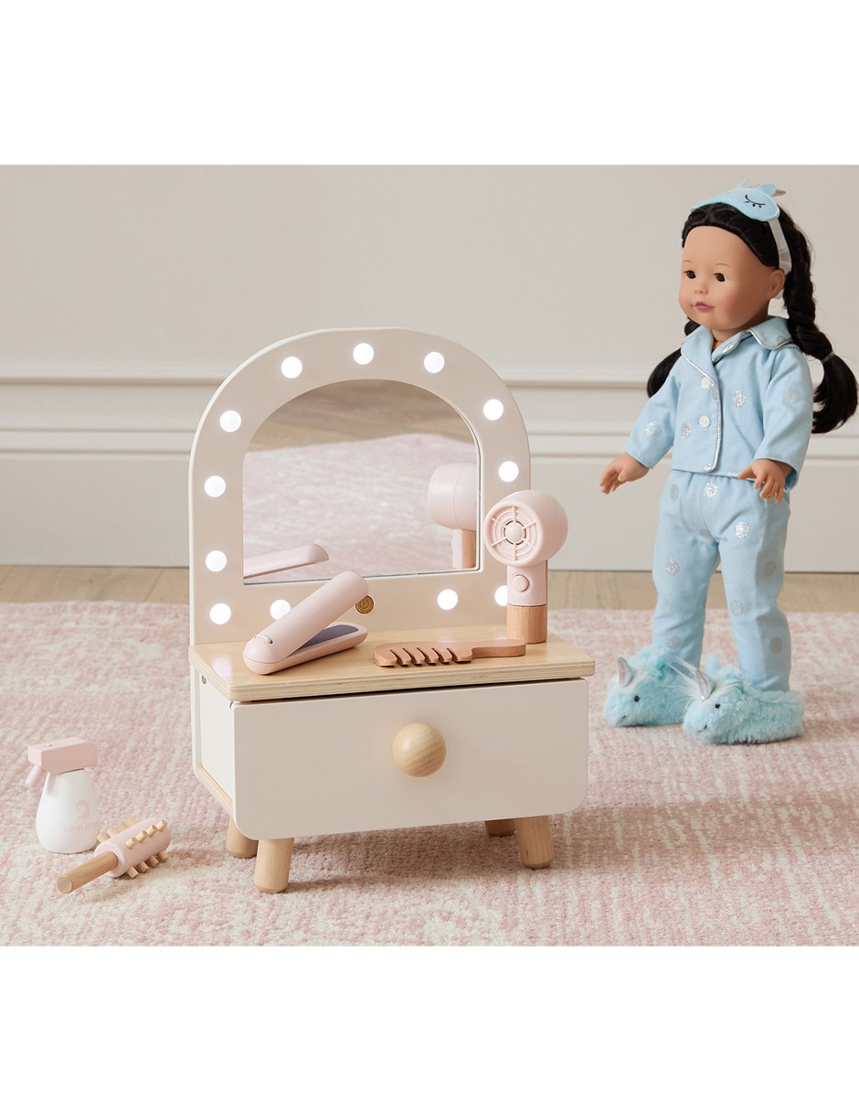 Set belleza Light Up Doll Mirror 4