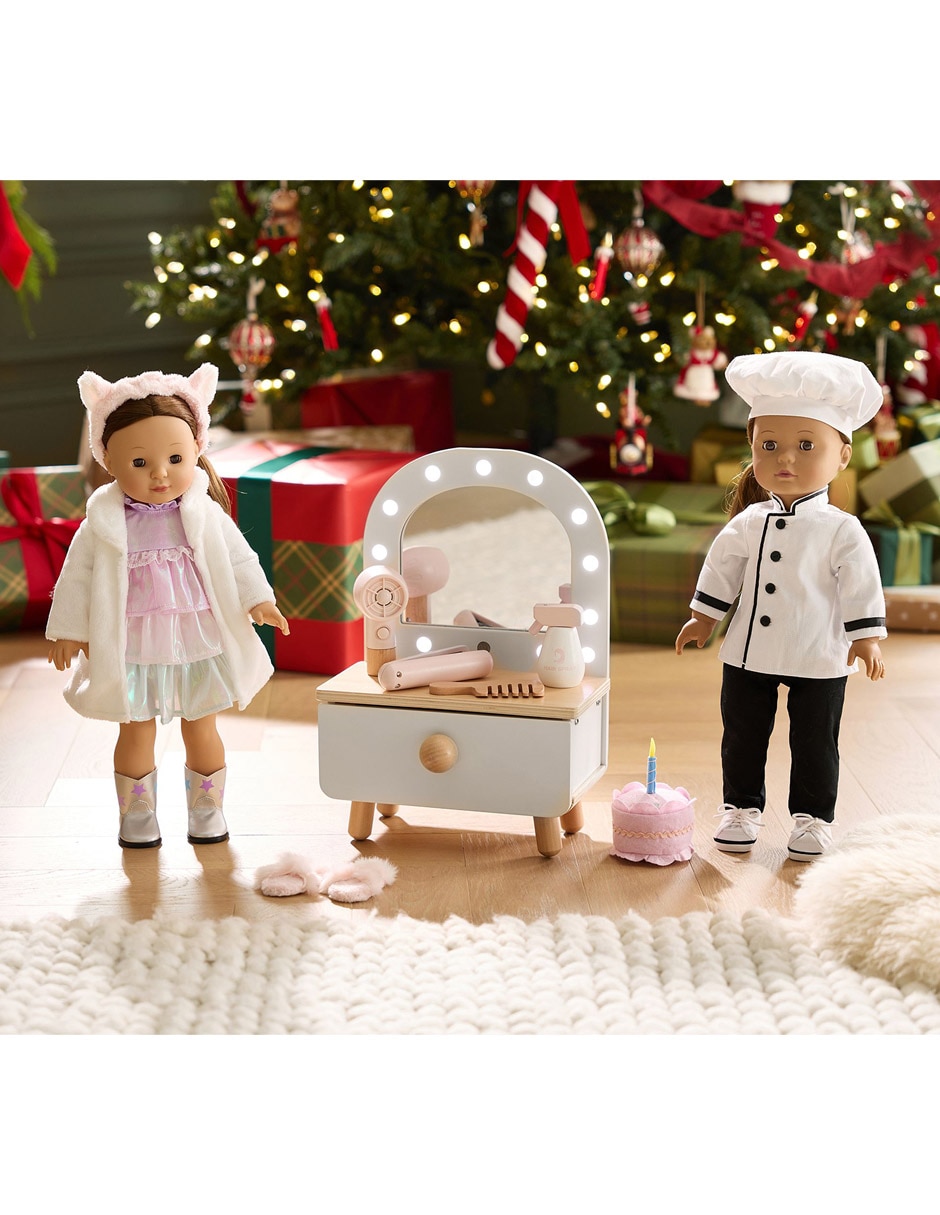Set belleza Light Up Doll Mirror 6