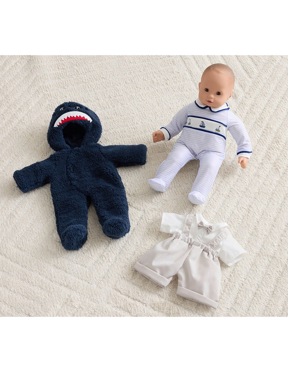 Conjunto de short, camisa y corbatín, pijama y mameluco Blue Baby Doll 3