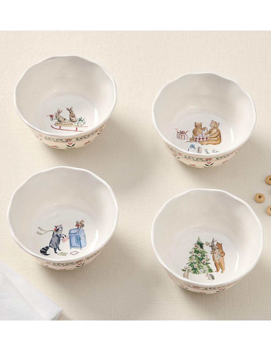 Bowl Riley Sheehey Navidad de melamina 3