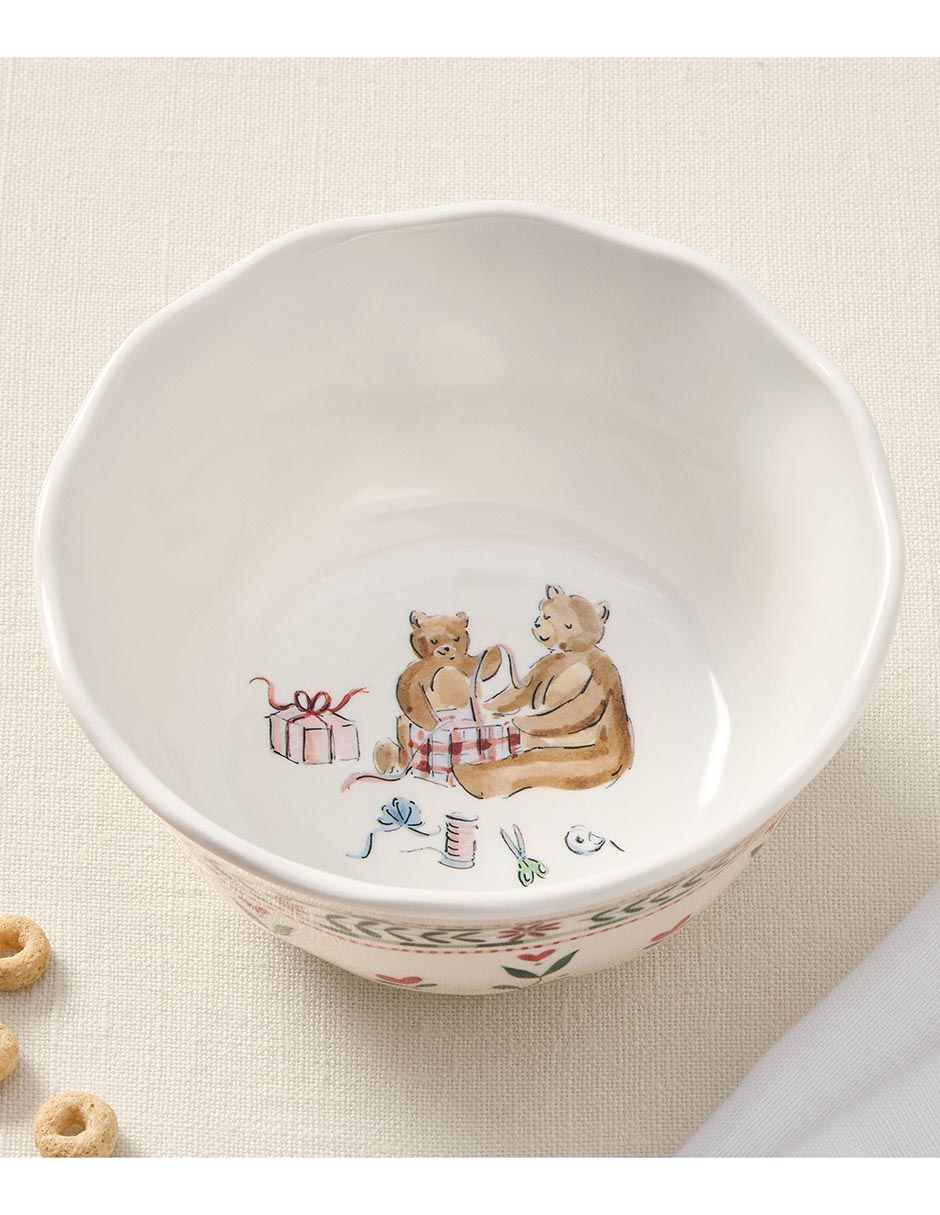 Bowl navideño Riley Sheehey de melamina 1