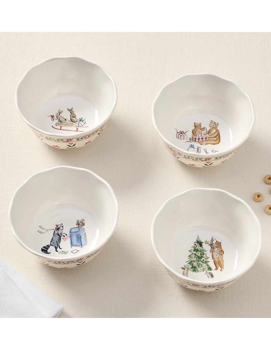 Bowl navideño Riley Sheehey de melamina 3