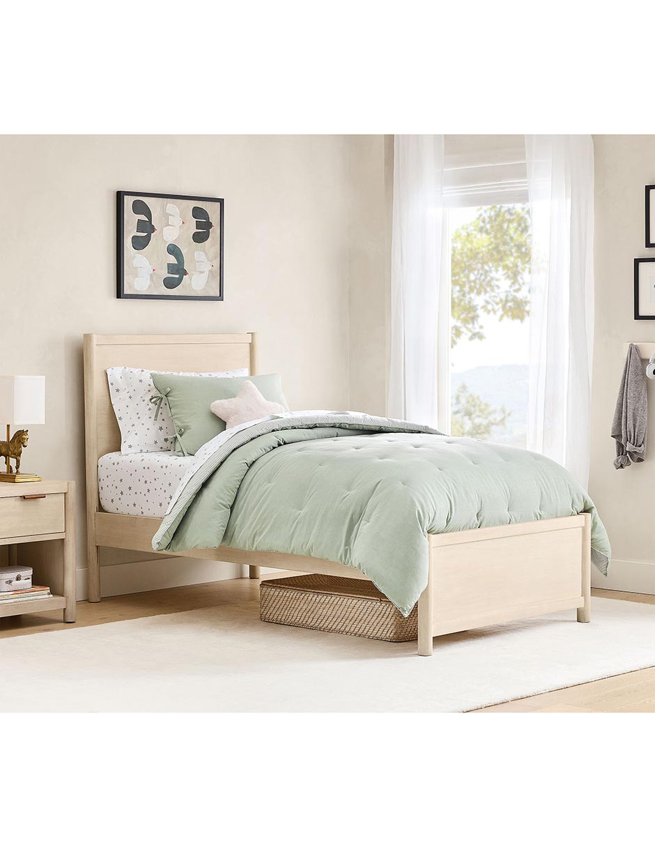 Cama Coronado de madera individual 2