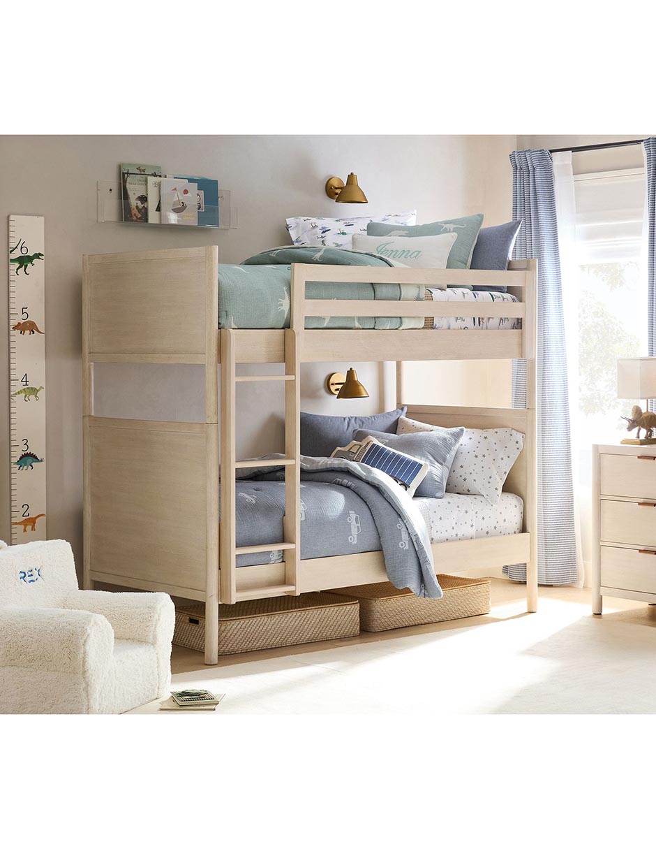 Litera Coronado de madera individual 2