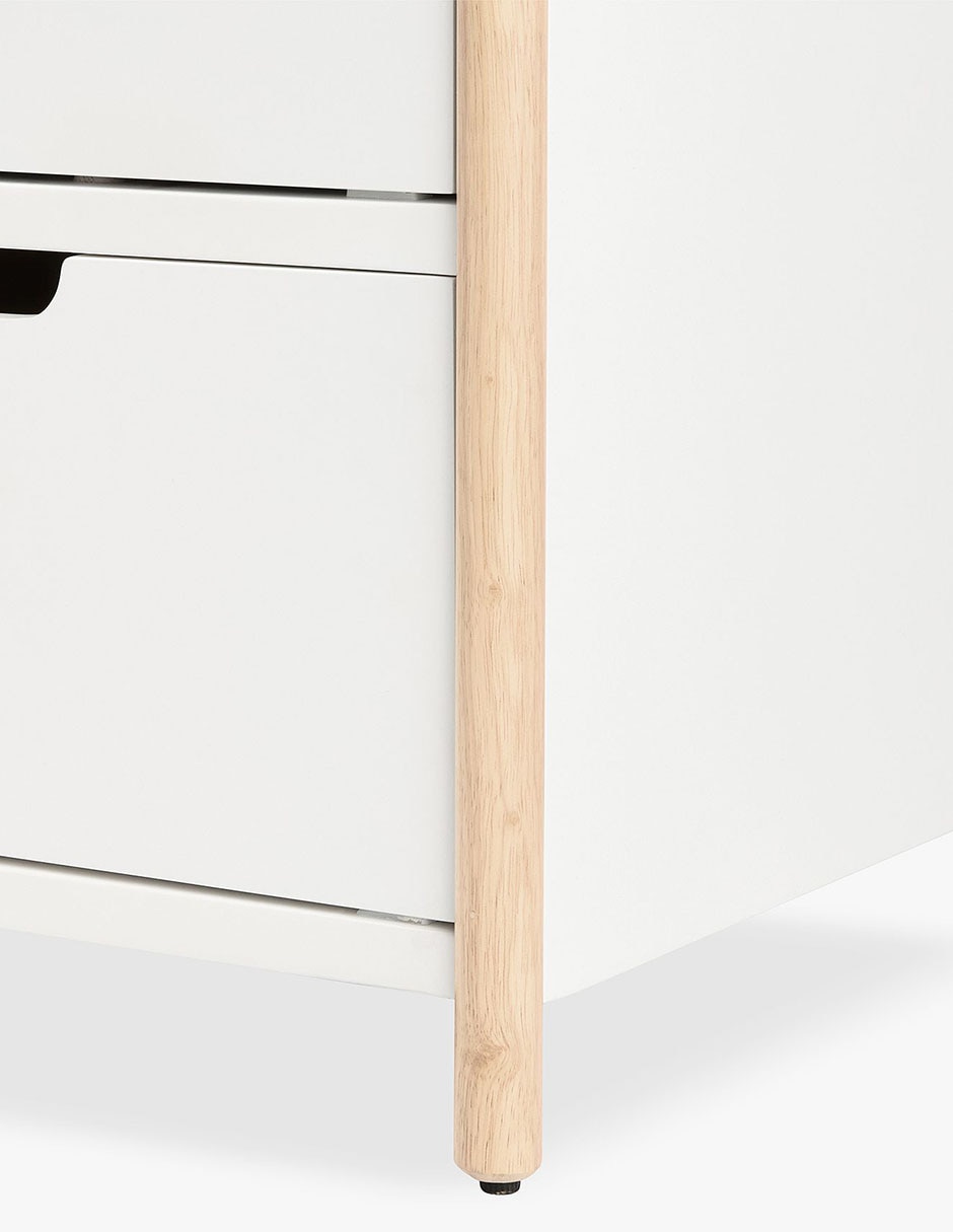 Cómoda Avery de madera pino 5