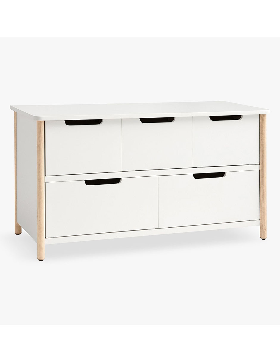Cómoda Avery de madera pino 6
