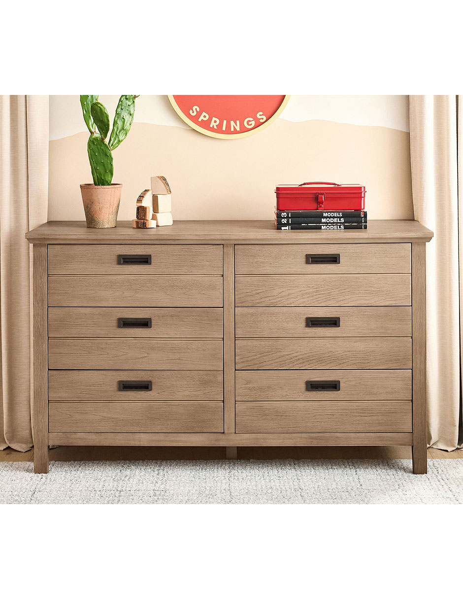 Cómoda Emery de madera pino