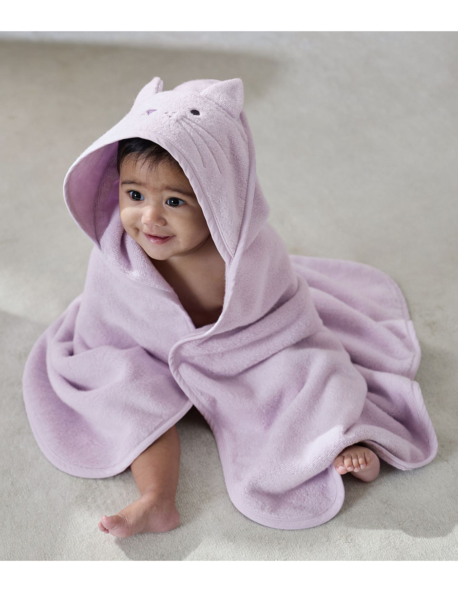 Set de toalla con gorro Gato de algodón 3