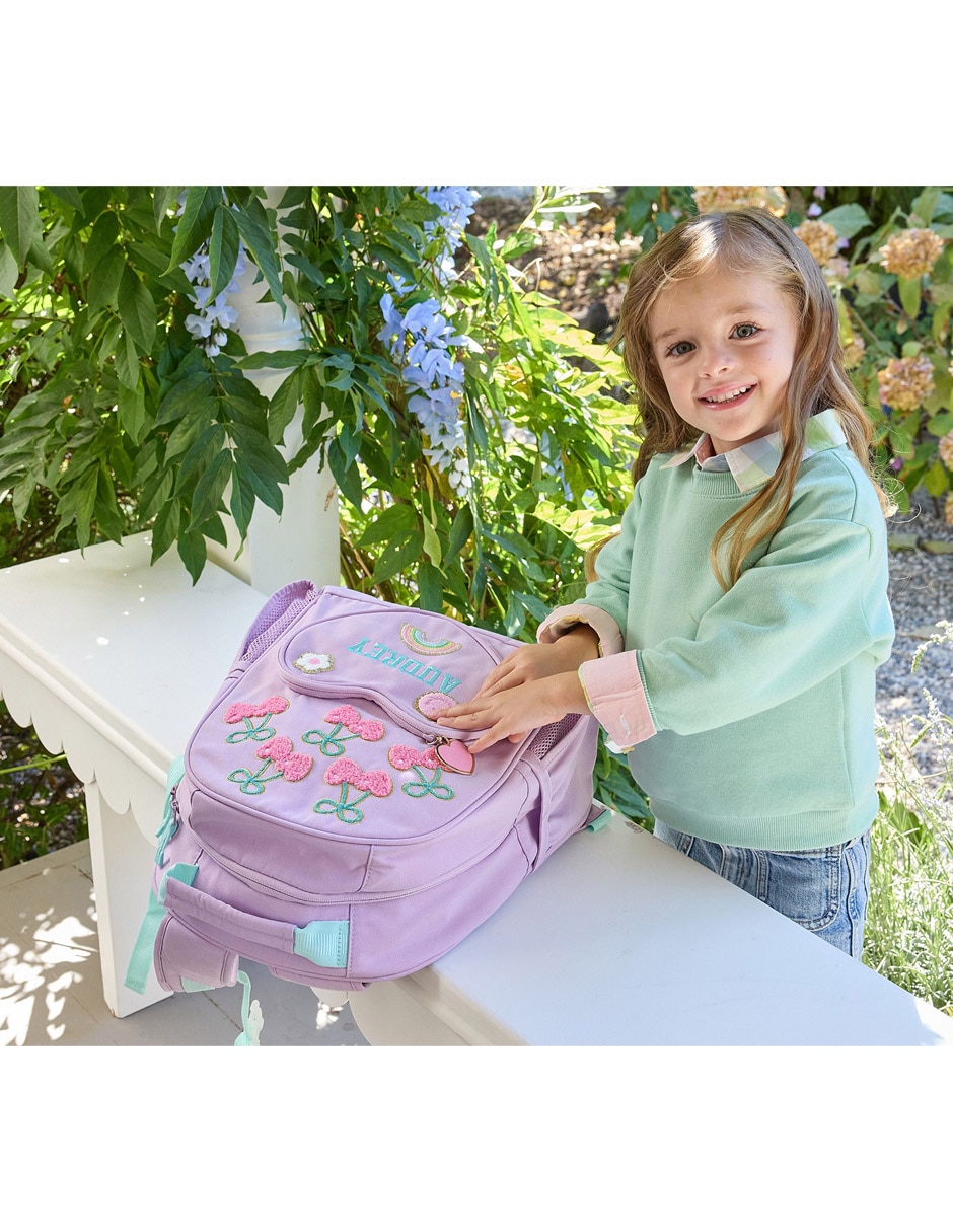 Mochila escolar Mackenzie SCL cherry bows para niña 3