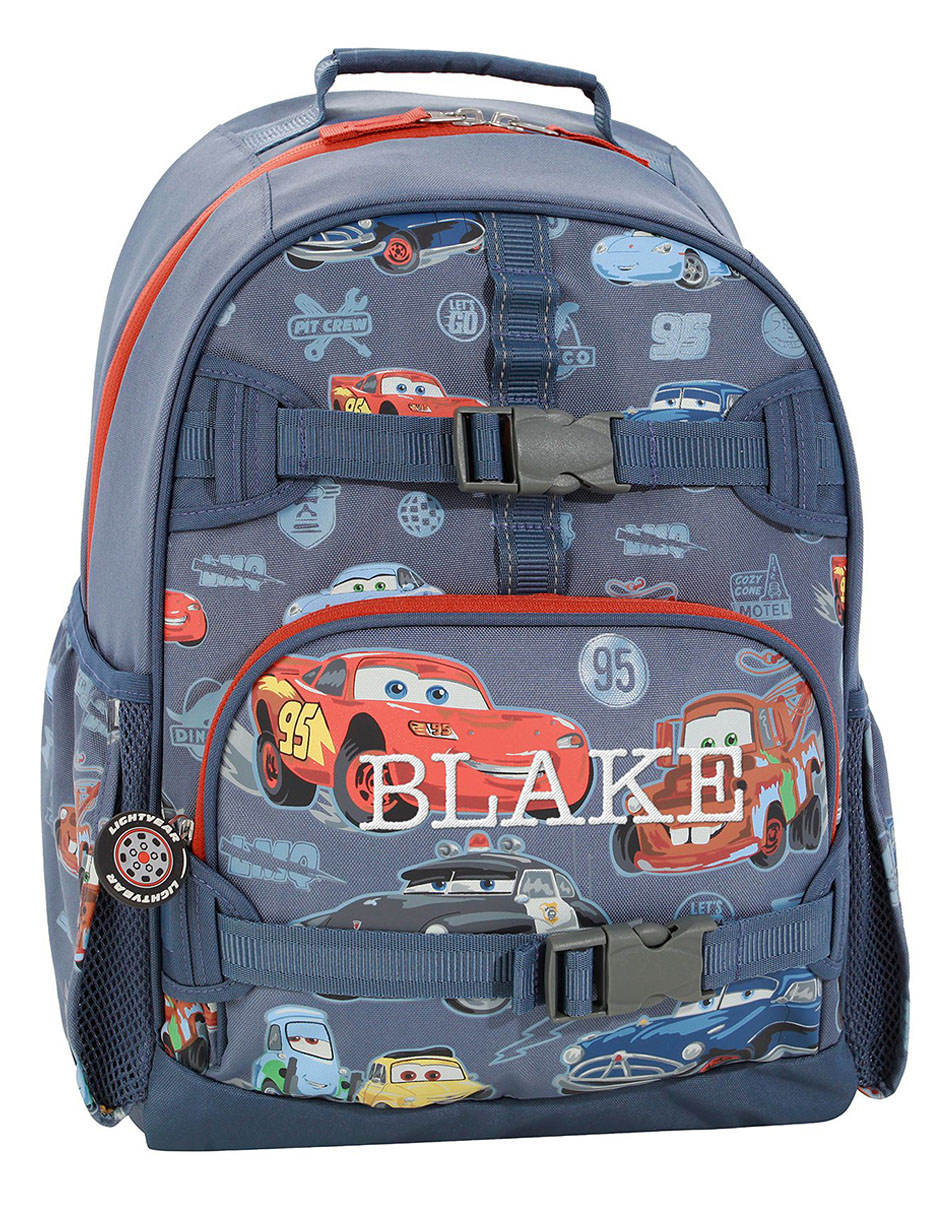 Mochila escolar Mackenzie Cars para niño