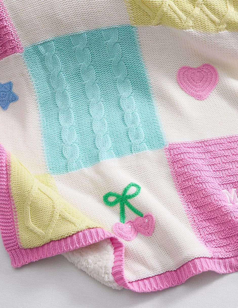 Cobija de tejido jacquard Stoney Clover Lane para niña 2