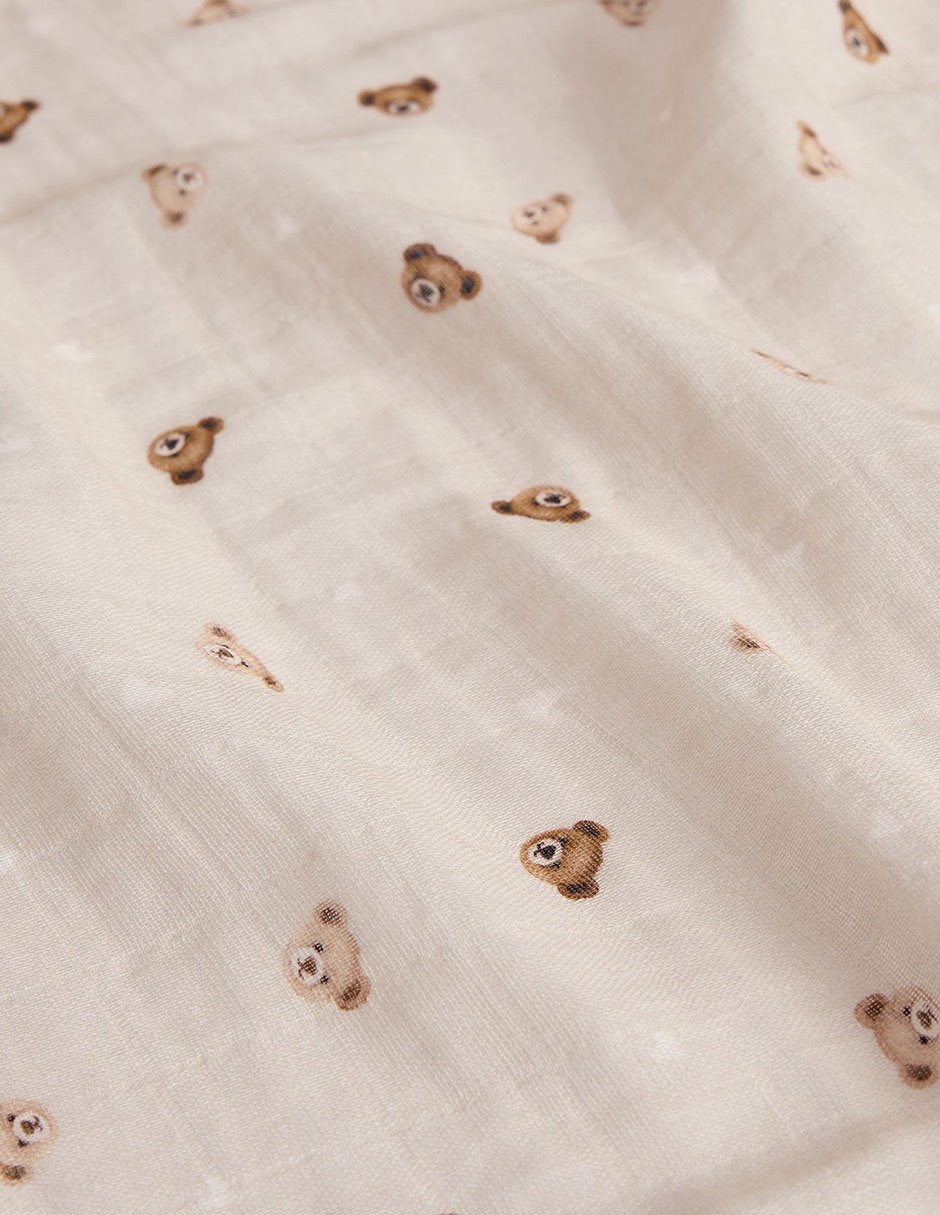 Set muselina Teddy Bear 4