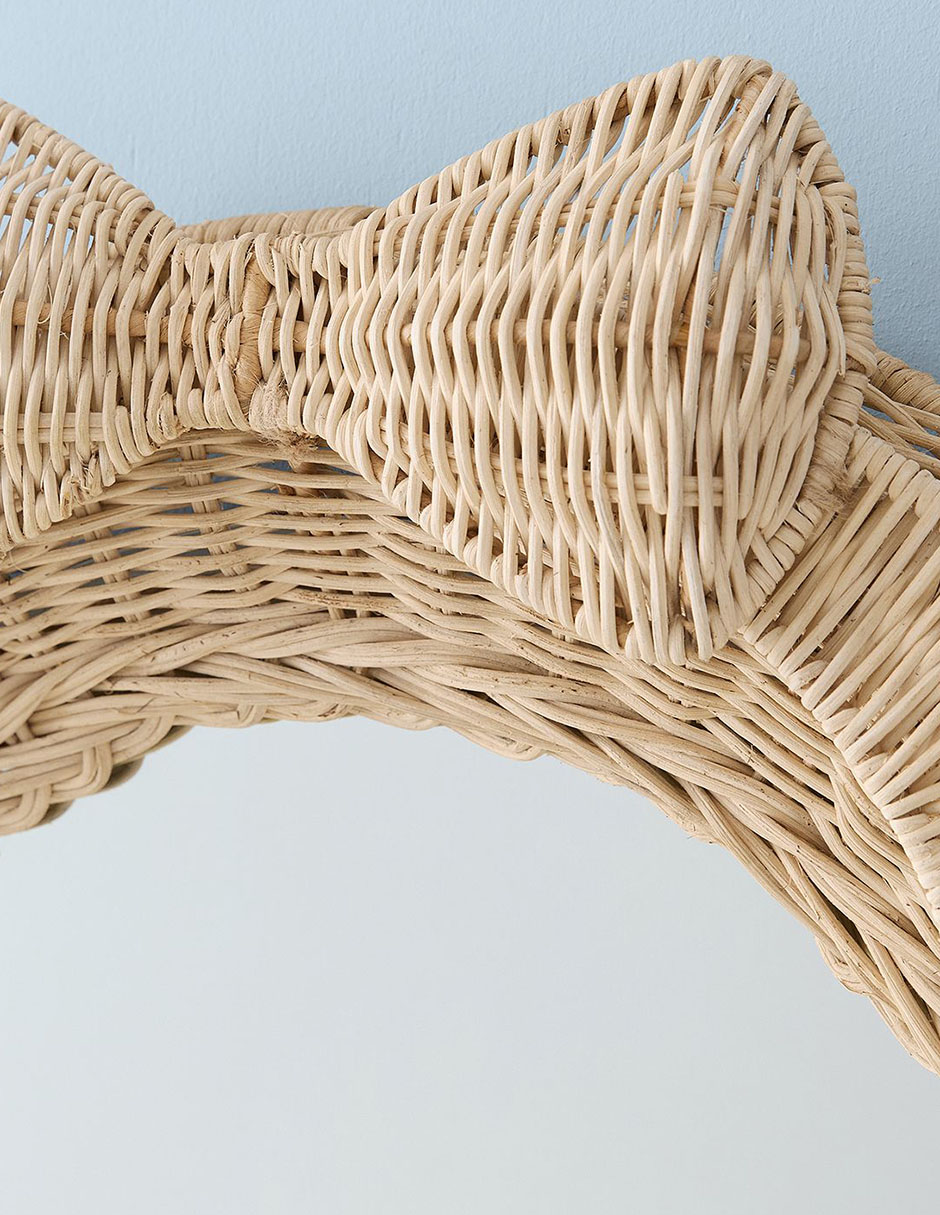 Espejo Rattan Bow 2