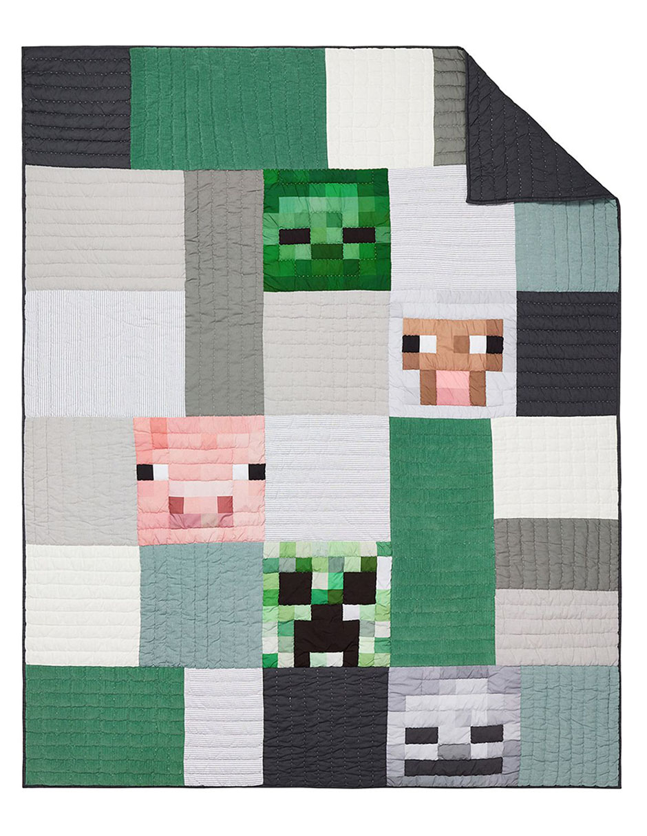 Colcha Minecraft