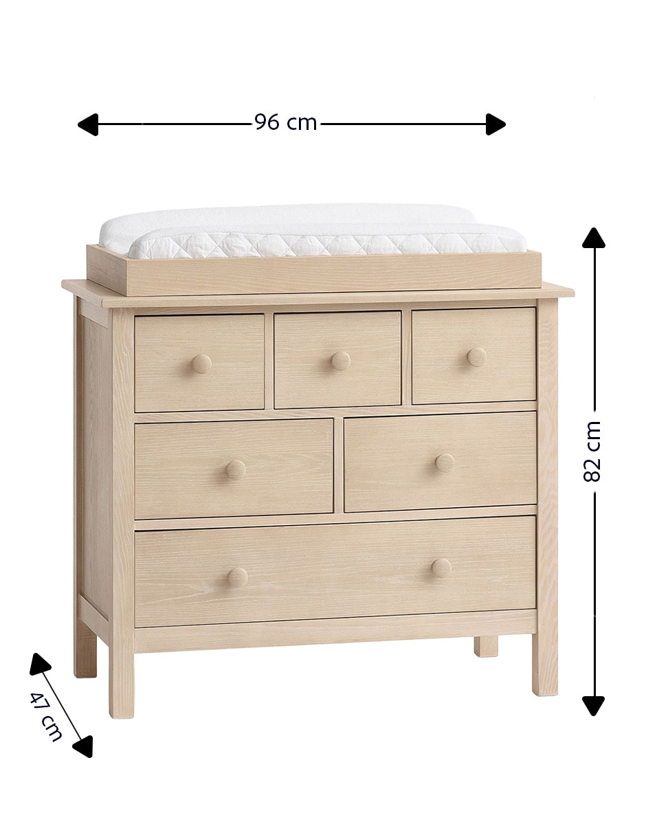 Cambiador Kendall de madera unisex 6