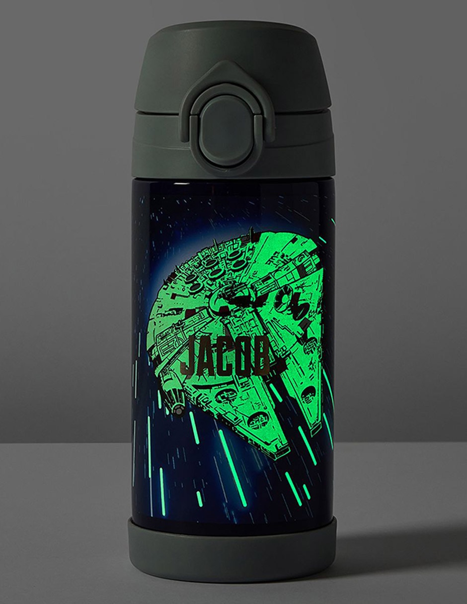Termo de acero inoxidable Millennium Falcon con tapa rosca 355 ml 7