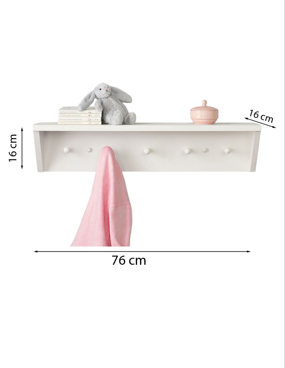 REPISA POP COLOR SHELVING, BLANCO
