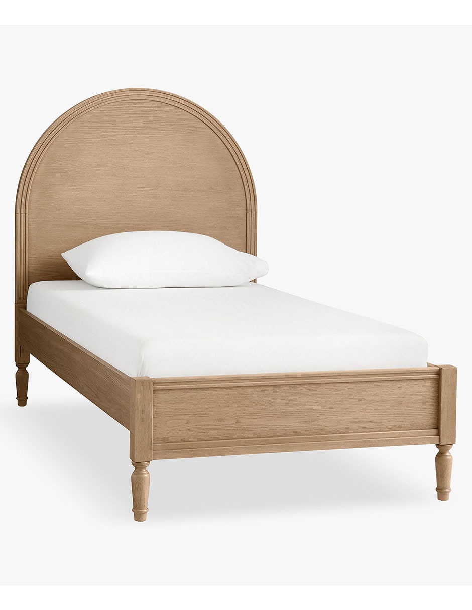 Cama Aubrey de madera individual 3