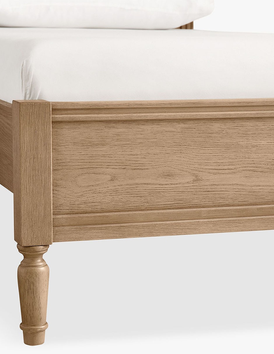 Cama Aubrey de madera individual 5