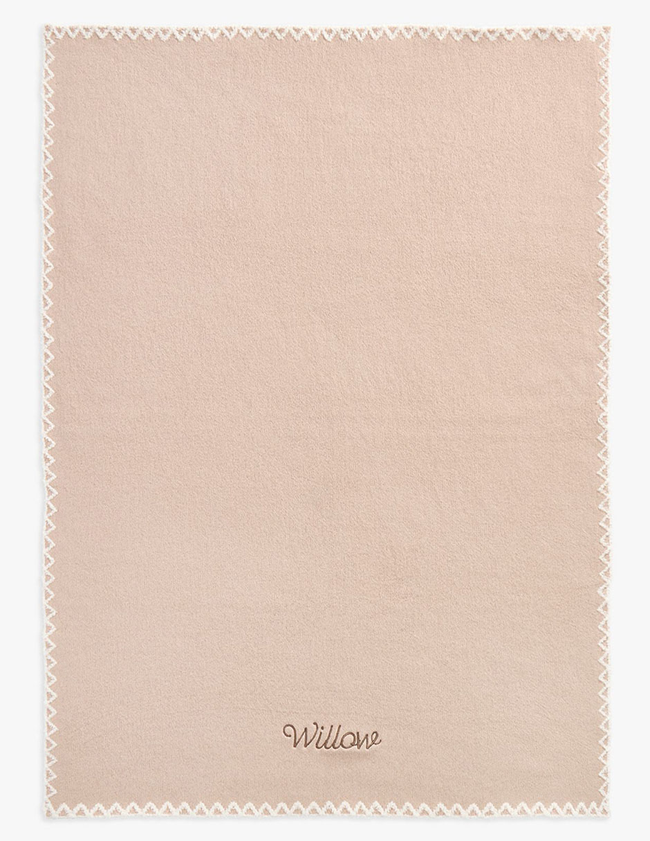 Cobija de tejido suave cozy jacquard