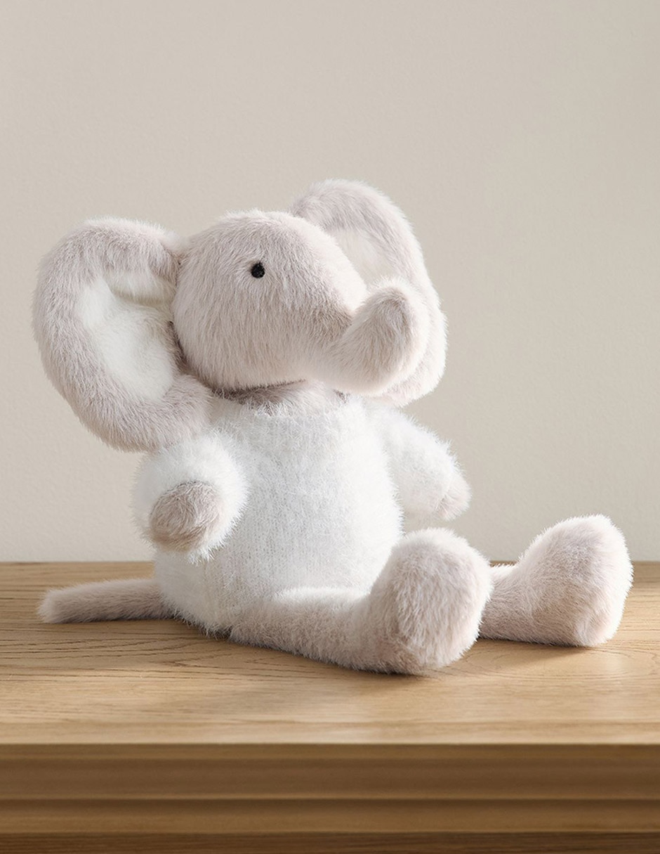 Peluche de elefante luxe baby de 21 cm