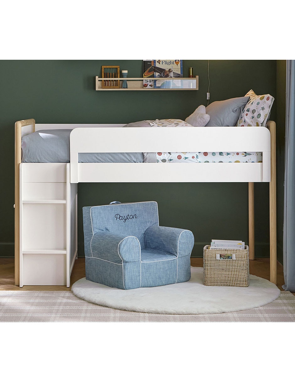 Cama Avery de madera individual 2